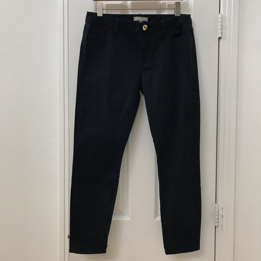 Banana Republic black skinny ankle pants